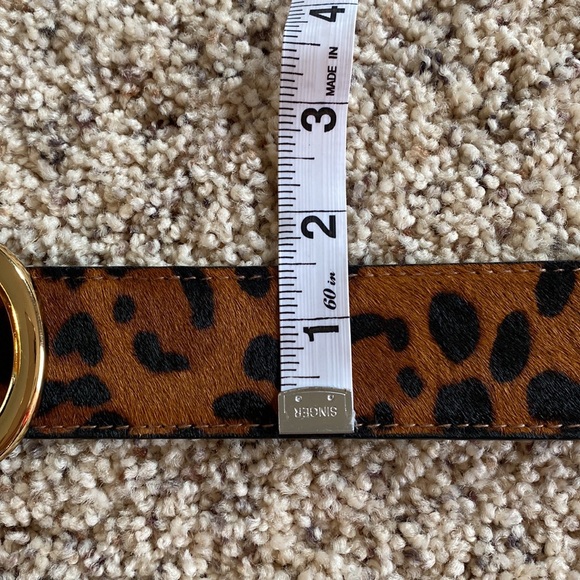 Express Leopard Calf Hair Belt XS - Picture 5 of 6